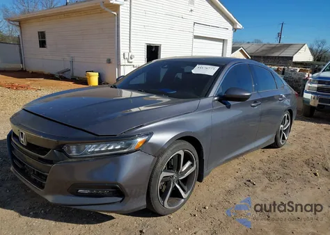 2018 Honda Accord Sport from USA, damaged, VIN 1HGCV1F31JA037383
